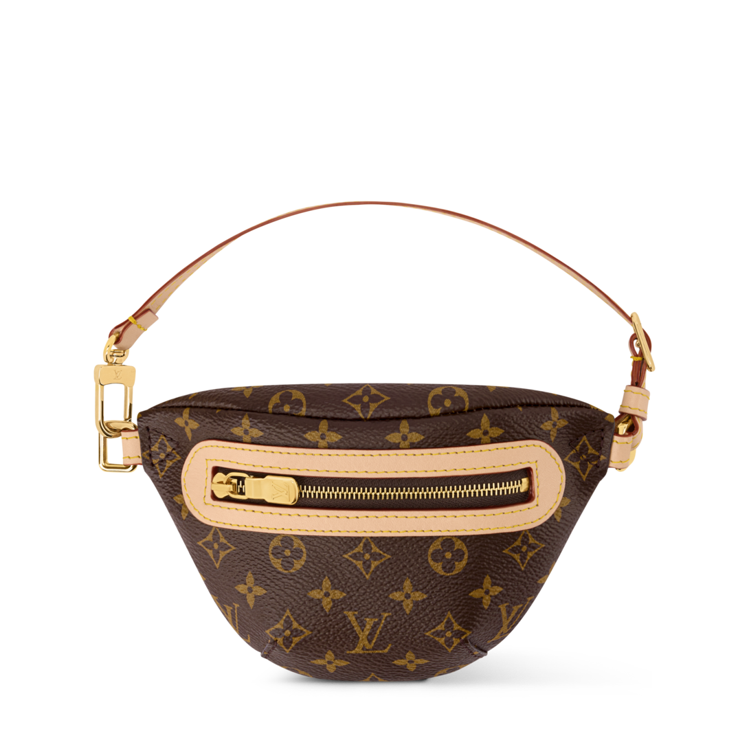 【ちゃんはる】Louis Vuitton ブラックボディバッグ バッグ＆ベルトチャーム・マイクロ バムバッグ S00｜ルイ・ヴィトン